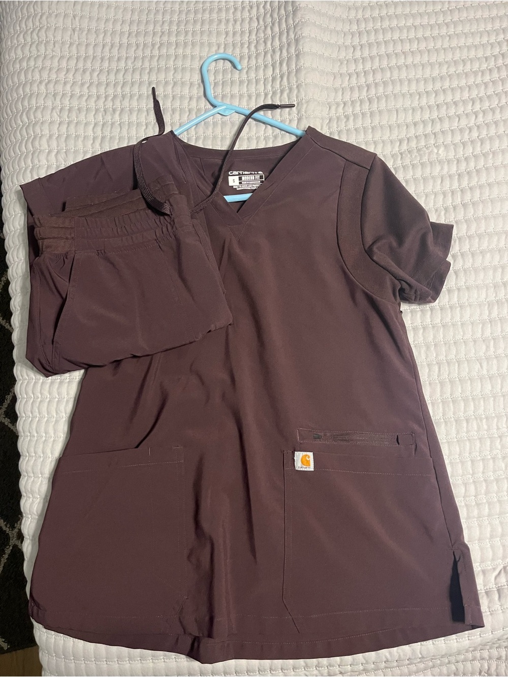 Carhartt Women’s ' Dark Brown Scrub Set